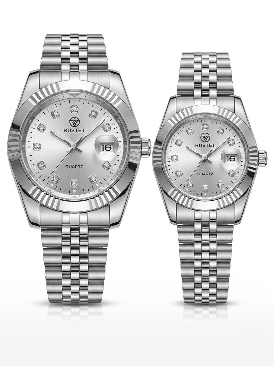 RUSTET-1041-SILVER WITH SILVER-COUPLES EDITION