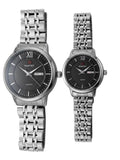 RUSTET-1006-BLACK WITH SILVER-COUPLES EDITION