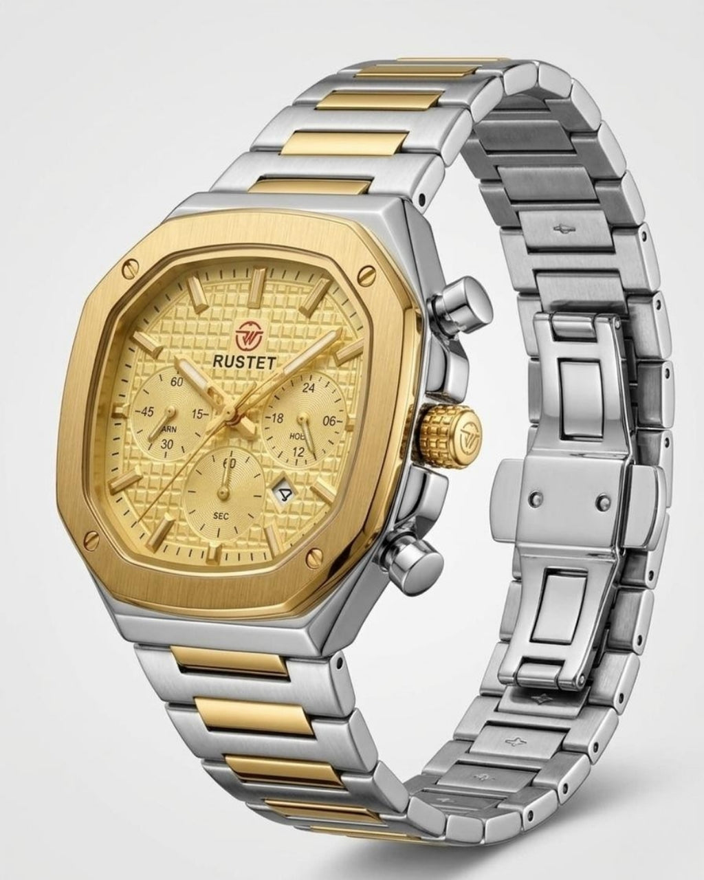 RUSTET-1065-GOLDEN WITH SILVER AND GOLDEN