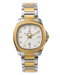 RUSTET-1058- WHIITE WITH SILVER&GOLD