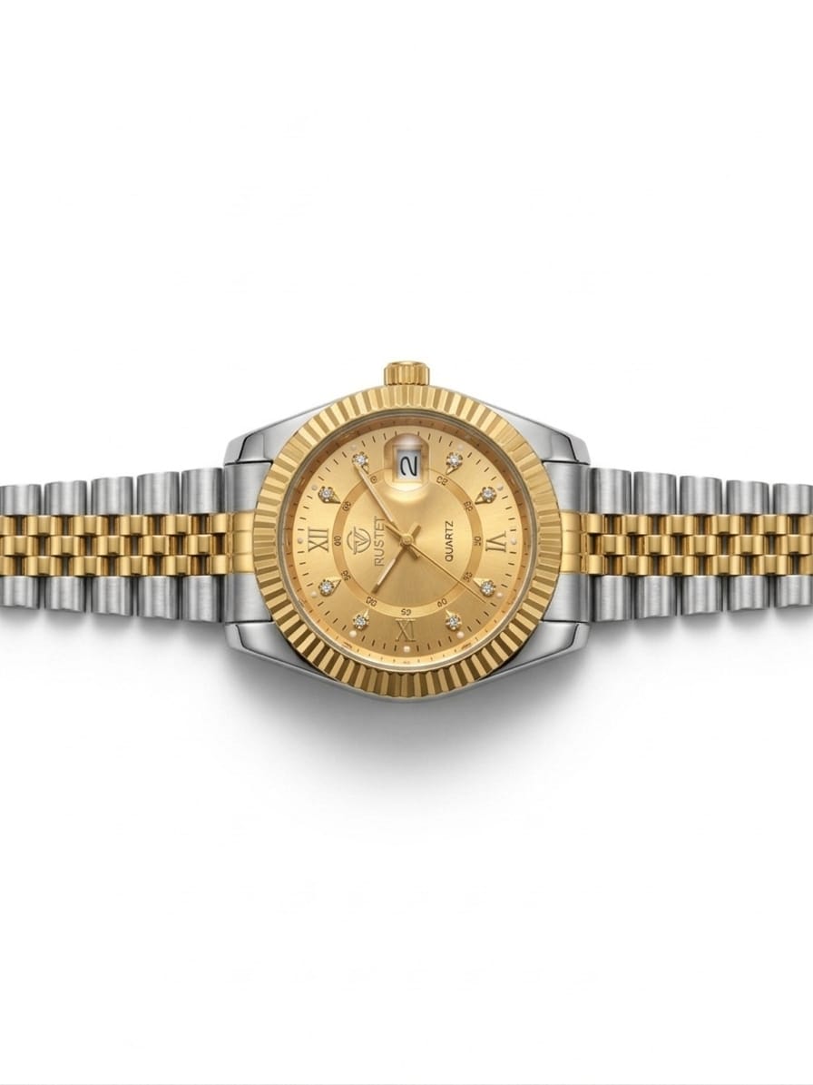 RUSTET-1040-GOLD WITH SILVER&GOLD-WOMEN EDITION
