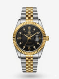 RUSTET-1040-BLACK WITH SILVER&GOLD