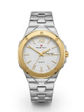 RUSTET-1053-WHITE WITH GOLD&SILVER